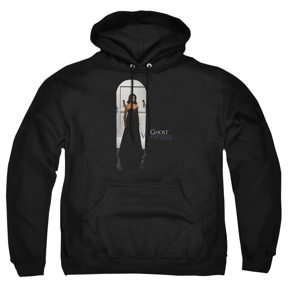 AN OFFCIALLY LICENSED GHOST WHISPERER DOORWAY ADULT UNISEX PULLOVER HOODIE BLACK