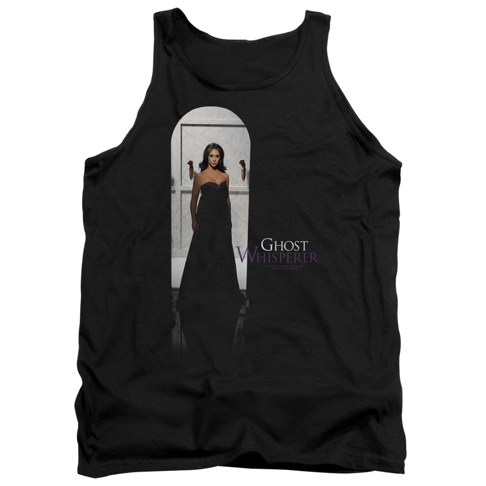 AN OFFCIALLY LICENSED GHOST WHISPERER DOORWAY ADULT UNISEX TANK TOP BLACK
