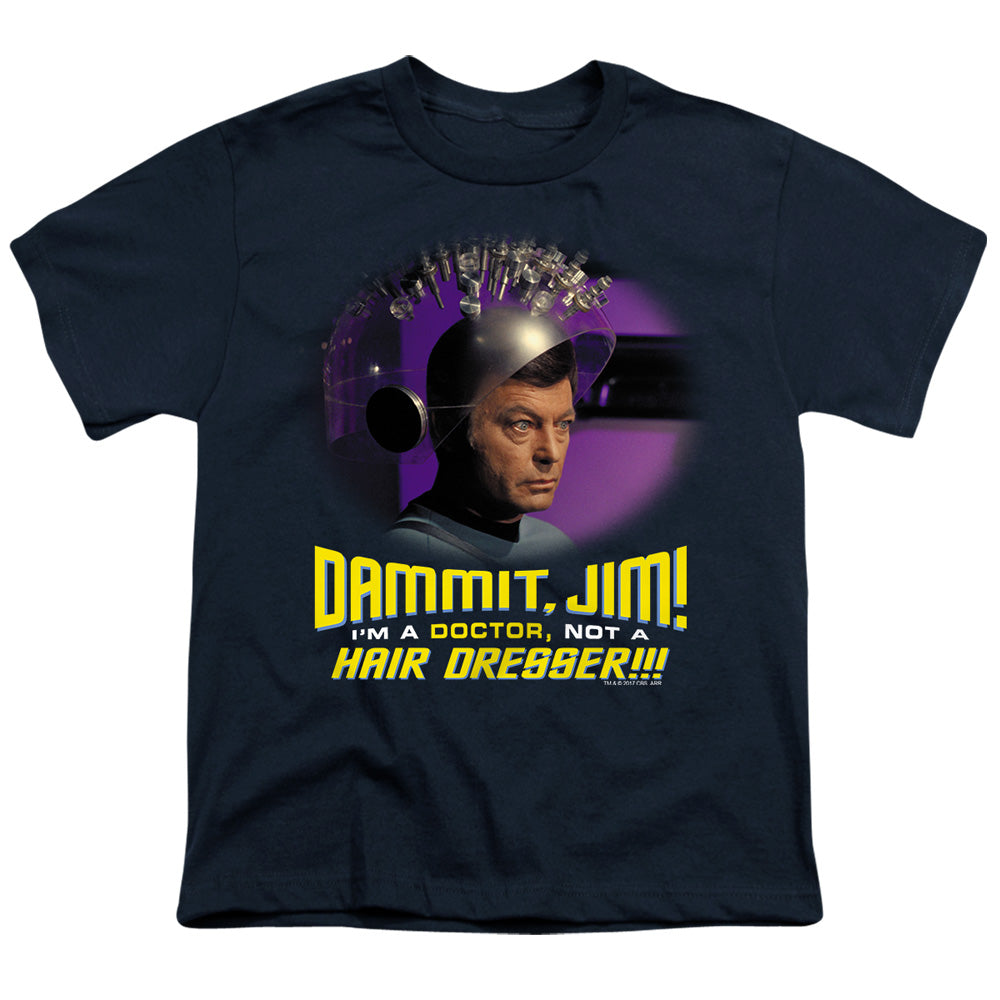 Star Trek Not A Hair Dresser Licensed Kid's T-Shirt (Ages 4-7) SM-XL