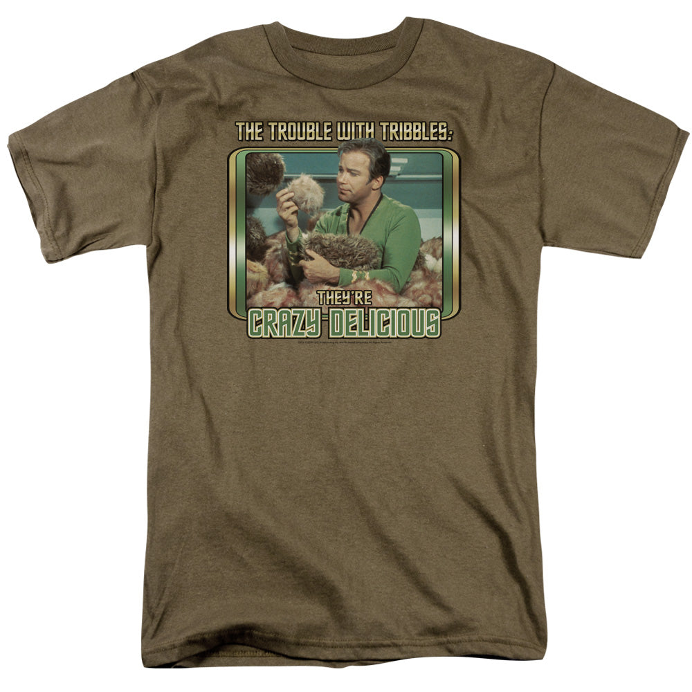 Star Trek Crazy Delicious Licensed Adult Unisex T-Shirt Regular Fit Tee SM-3X