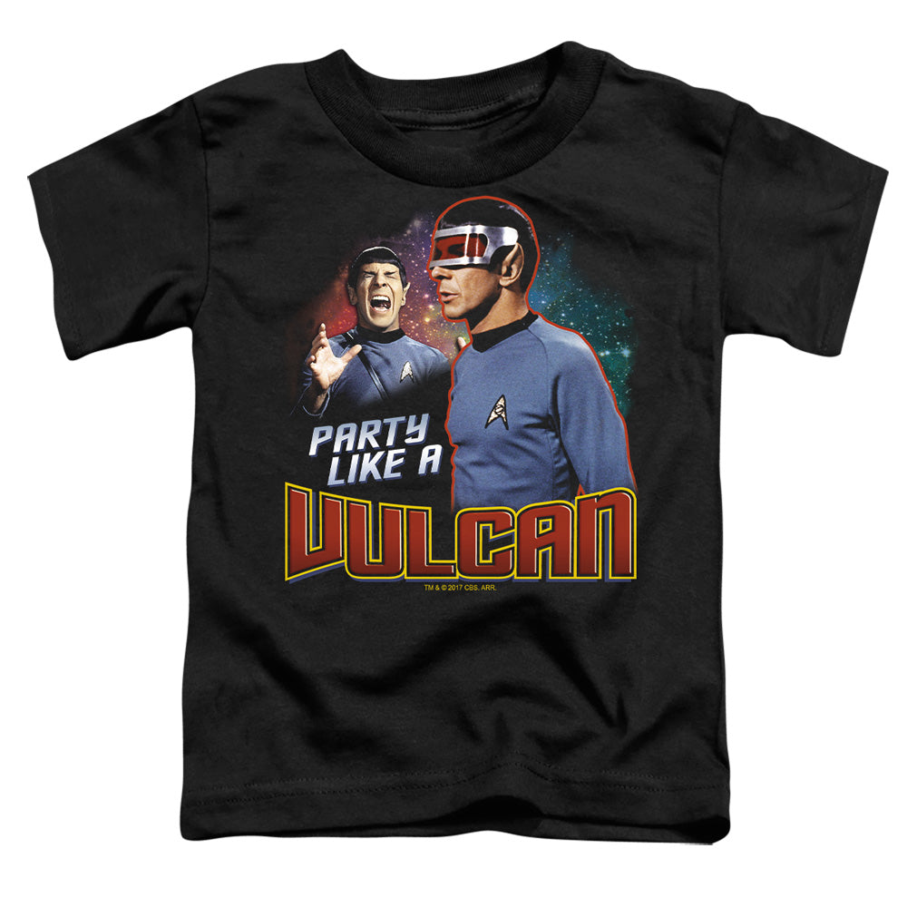 Star Trek Party Like A Vulcan Licensed Toddler T-Shirt LG