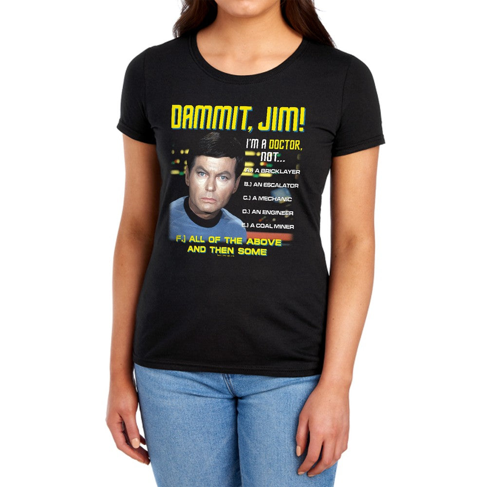 Star Trek All Of The Above Licensed Women's T-Shirt Regular Fit MD-XL