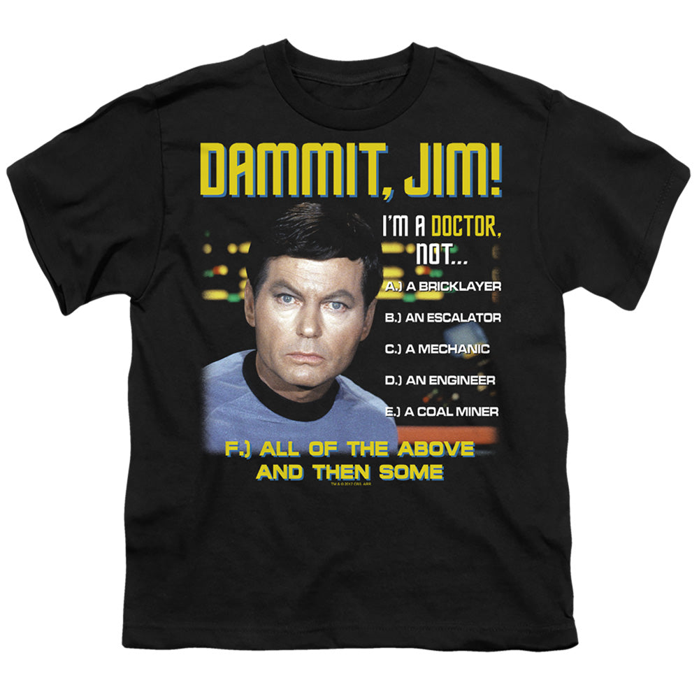Star Trek All Of The Above Licensed Kid's T-Shirt (Ages 4-7) SM-XL