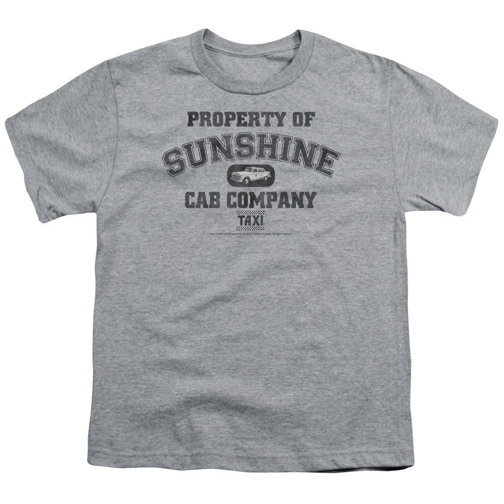 Taxi Property Of Sunshine Cab Licensed Kid's T-Shirt (Ages 4-7) LG
