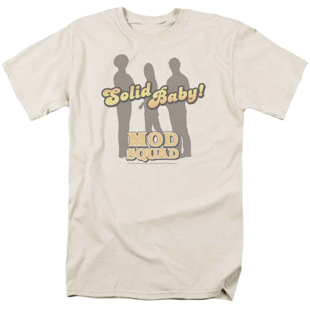 Mod Squad Solid Mod Licensed Adult Unisex T-Shirt Regular Fit Tee SM-3X