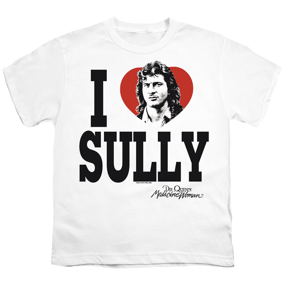 Dr.Quinn I Heart Sully Licensed Kid's T-Shirt (Ages 4-7) SM-XL