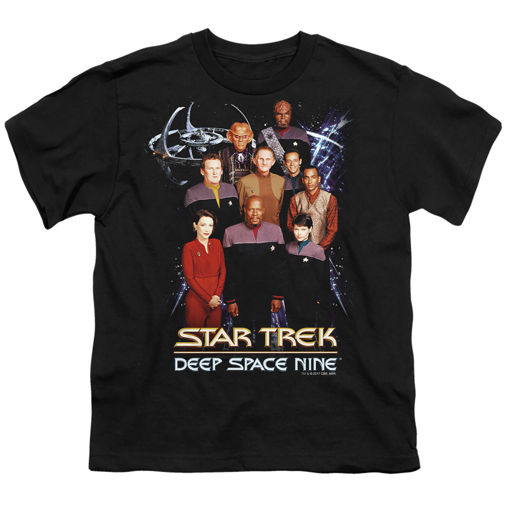 Star Trek Ds9 Crew Licensed Kid's T-Shirt (Ages 4-7) SM-XL
