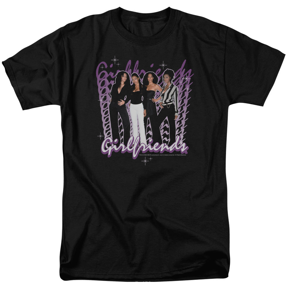 Girlfriends Girlfriends Licensed Adult Unisex T-Shirt Regular Fit Tee MD-LG