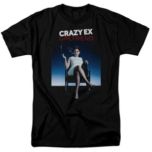 AN OFFCIALLY LICENSED CRAZY EX GIRLFRIEND CRAZY INSTINCT MEN'S REGULAR FIT T-SHIRT BLACK