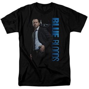 AN OFFCIALLY LICENSED BLUE BLOODS DANNY MEN'S REGULAR FIT T-SHIRT BLACK