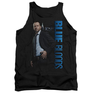 AN OFFCIALLY LICENSED BLUE BLOODS DANNY ADULT UNISEX TANK TOP BLACK