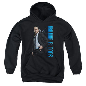 AN OFFCIALLY LICENSED BLUE BLOODS DANNY YOUTH HOODIE BLACK