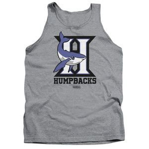 AN OFFCIALLY LICENSED AMERICAN VANDAL HUMPBACKS ADULT UNISEX TANK TOP ATHLETIC HEATHER