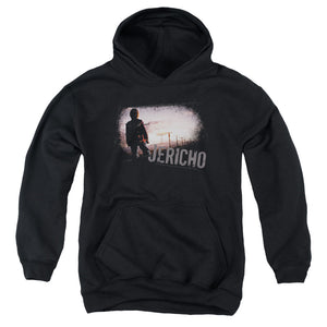 AN OFFCIALLY LICENSED JERICHO MUSHROOM CLOUD YOUTH HOODIE BLACK