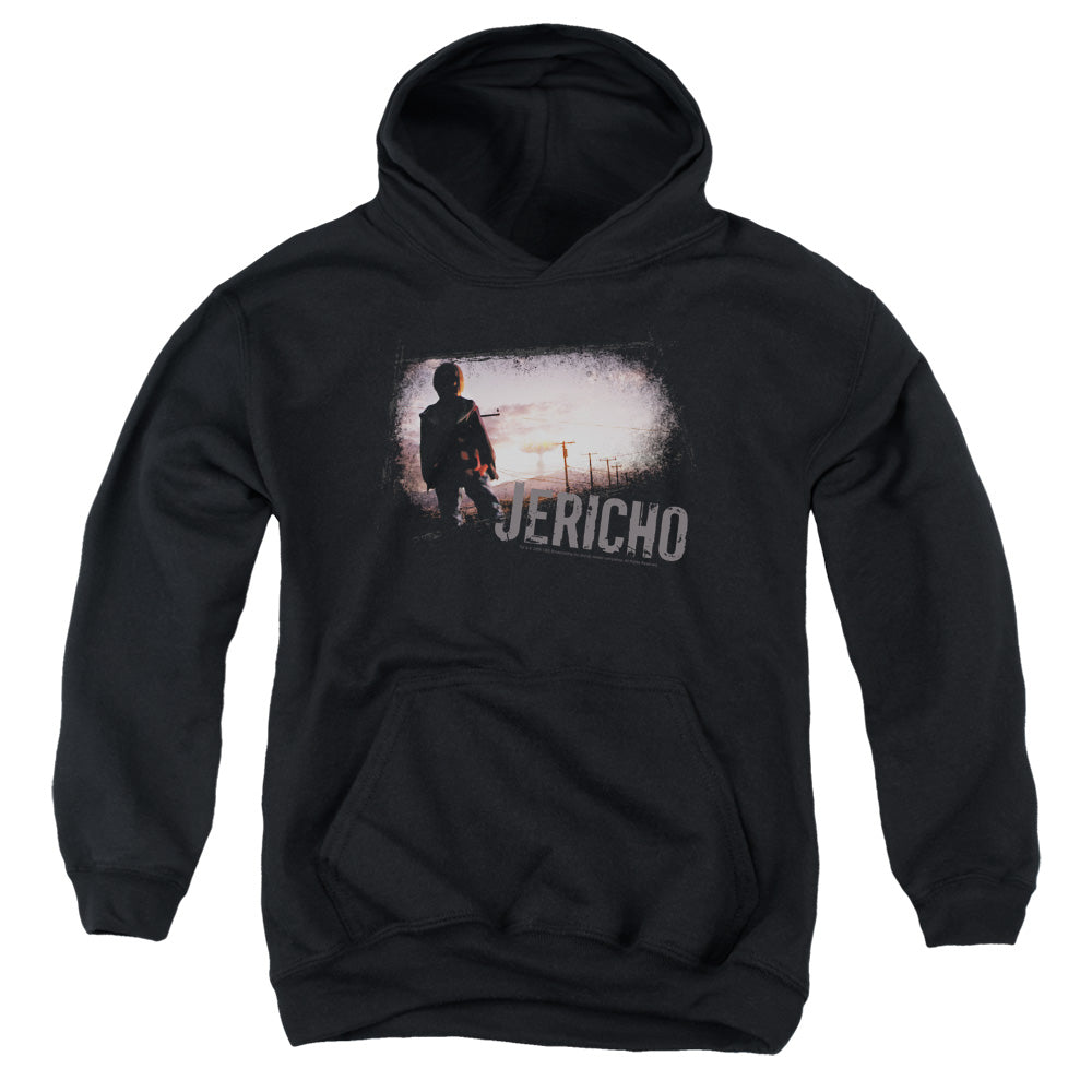AN OFFCIALLY LICENSED JERICHO MUSHROOM CLOUD YOUTH HOODIE BLACK