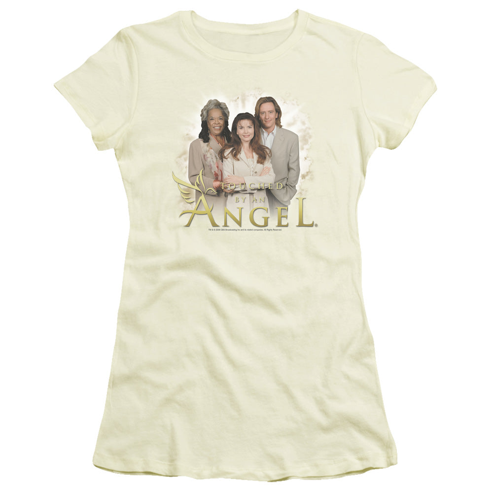 Touched By An Angel An Angel Licensed Women's T-Shirt Juniors LG