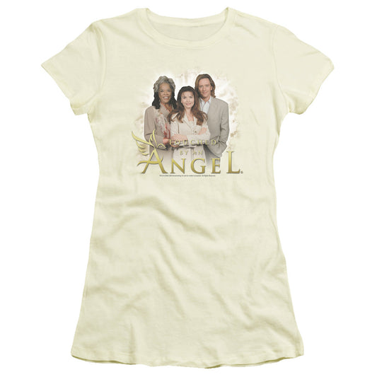 Touched By An Angel An Angel Licensed Women's T-Shirt Juniors LG