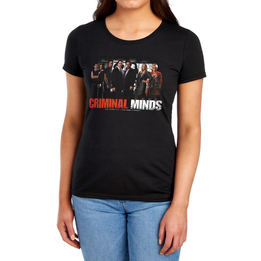 Criminal Minds The Brain Trust Licensed Women's T-Shirt Regular Fit SM-2X