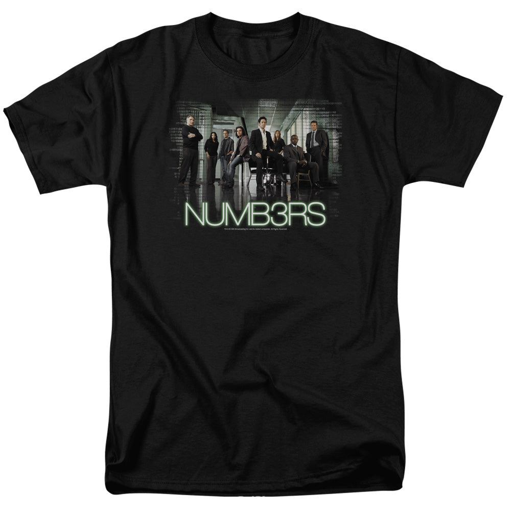 Numb3Rs Numbers Cast Licensed Adult Unisex T-Shirt Regular Fit Tee SM-3X