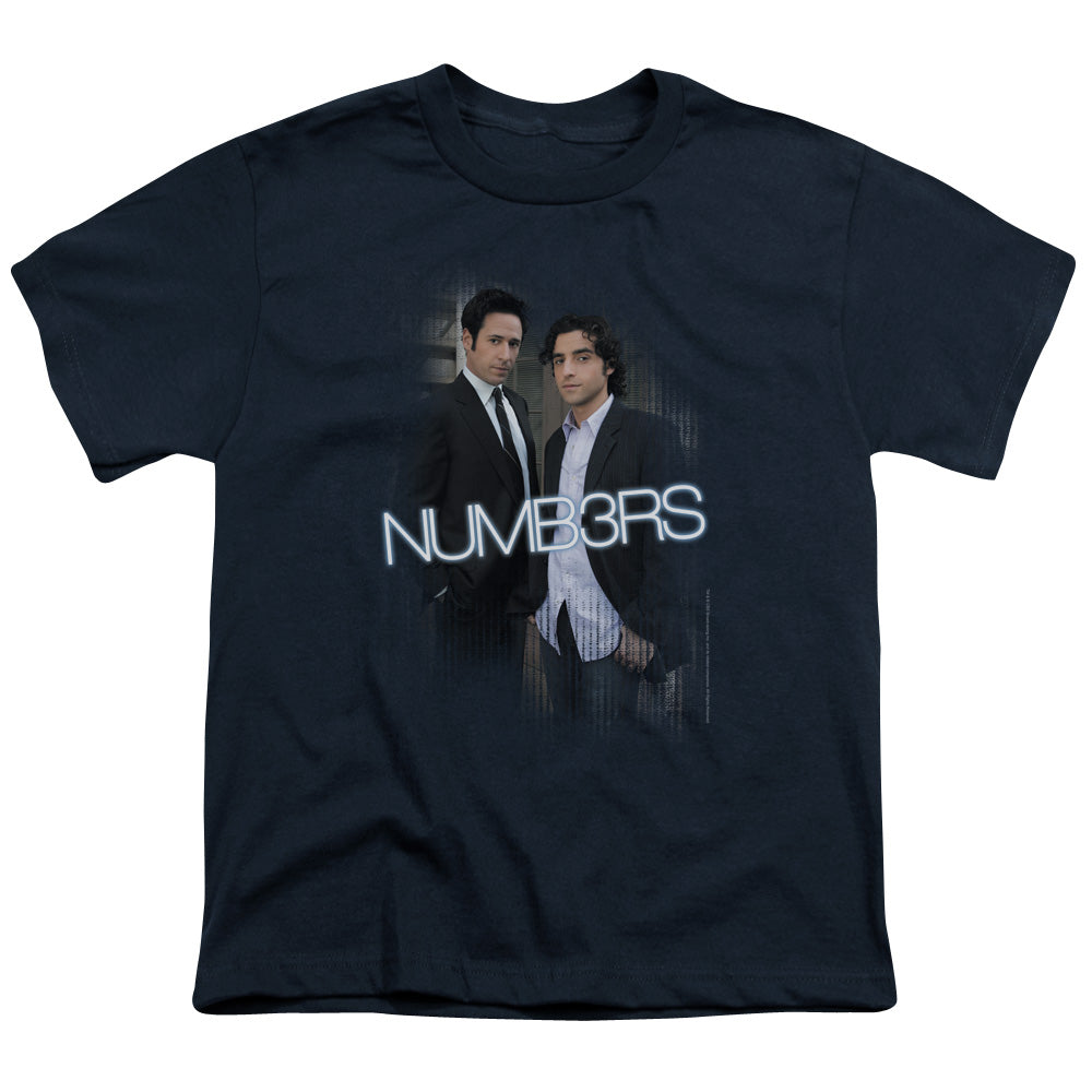 Numb3Rs Don & Charlie Licensed Kid's T-Shirt (Ages 4-7) LG