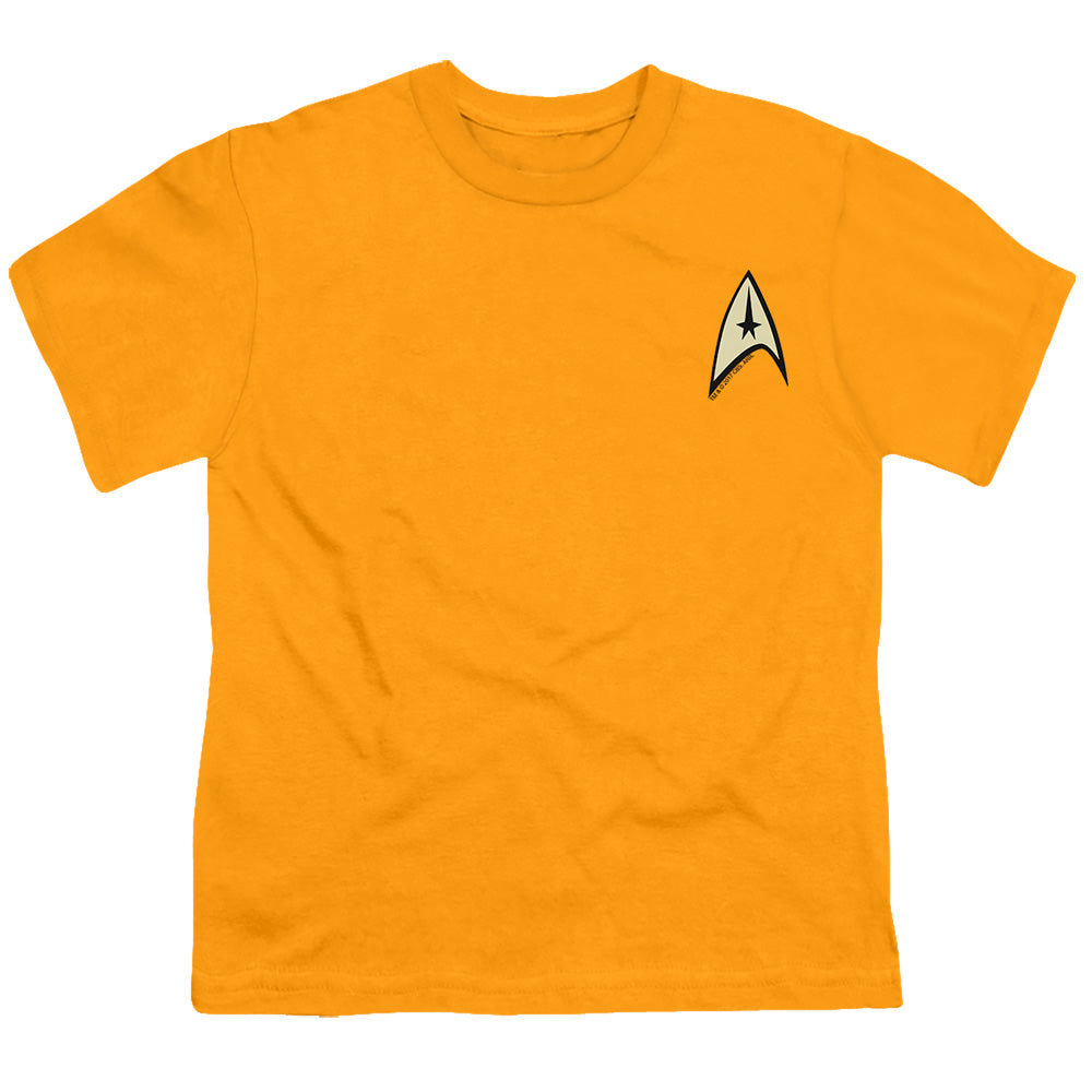 Star Trek Command Uniform Licensed Kid's T-Shirt (Ages 4-7) XS-LG