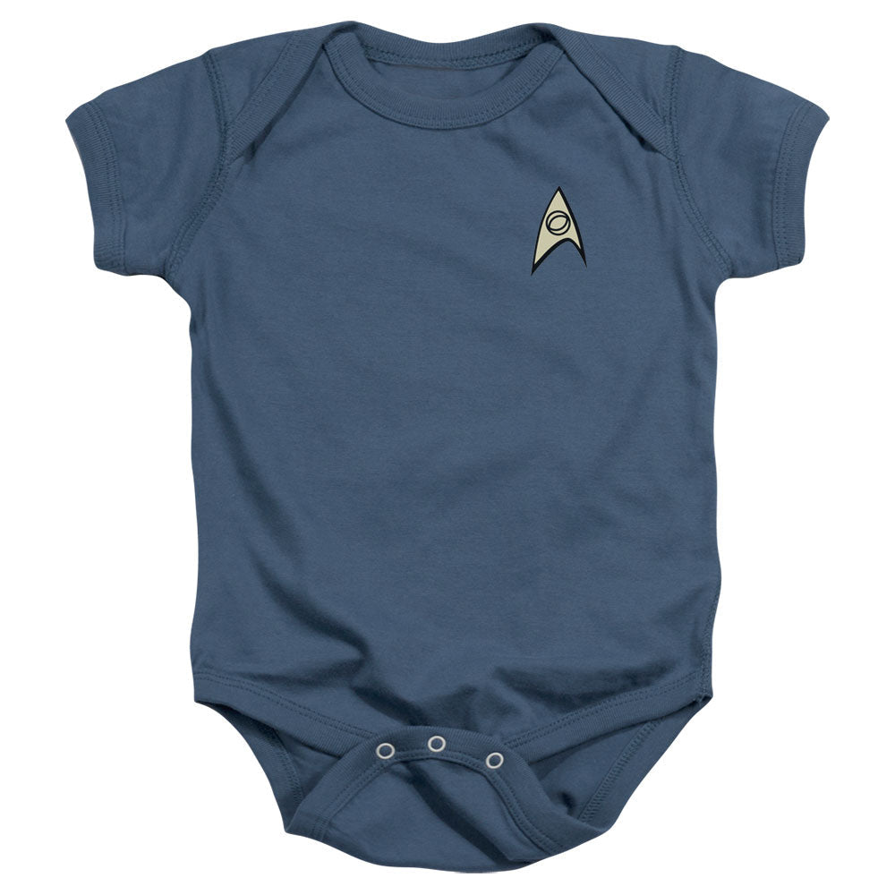 Star Trek Science Uniform Licensed Baby Bodysuit LG-XL