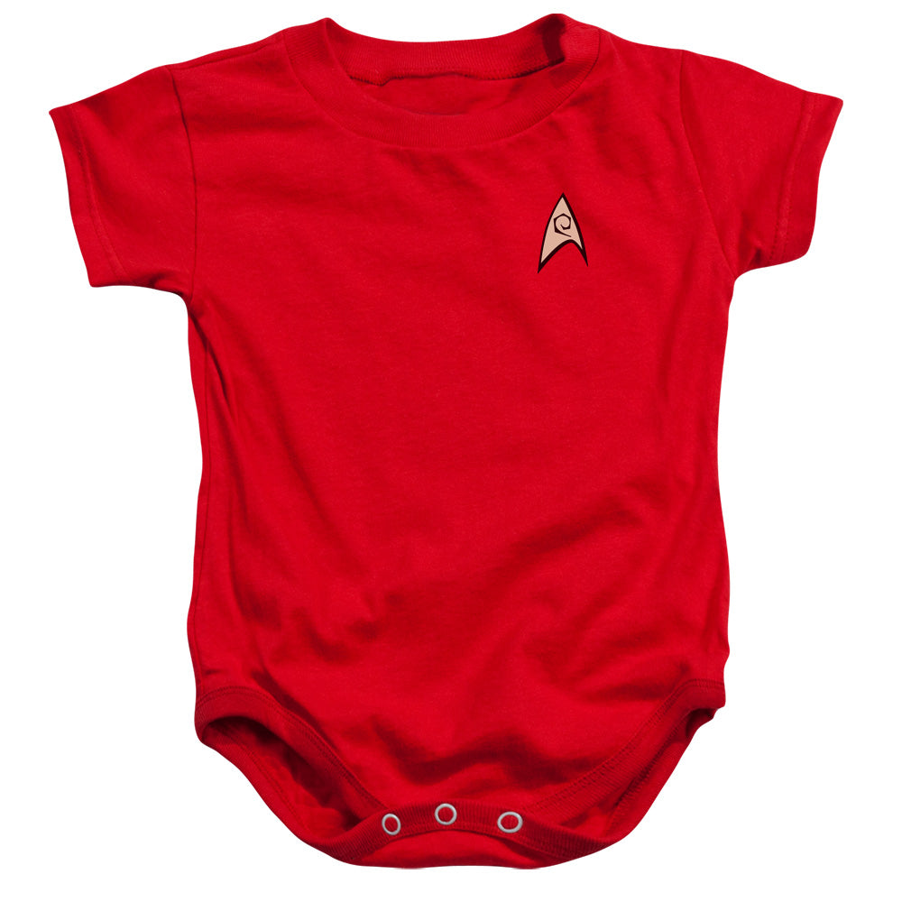 Star Trek Engineering Uniform Licensed Baby Bodysuit SM-XL