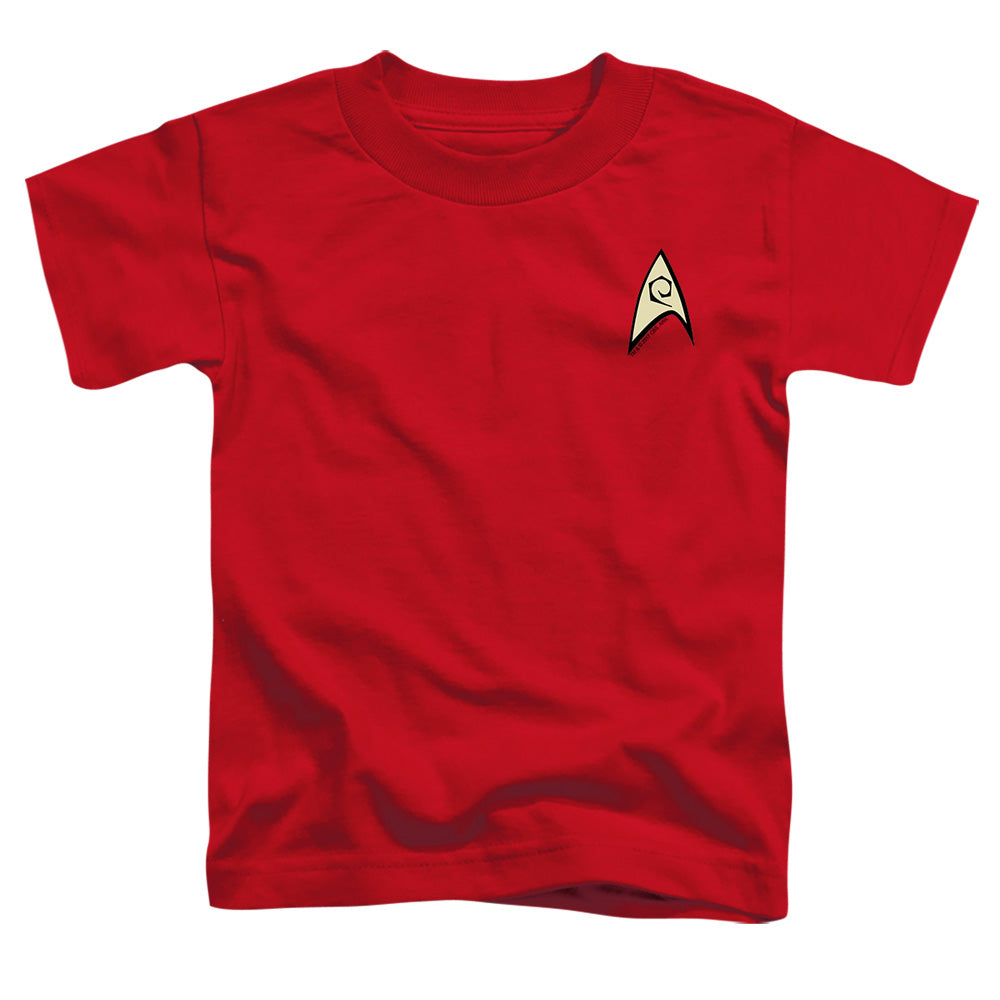 Star Trek Engineering Uniform Licensed Toddler T-Shirt SM-LG