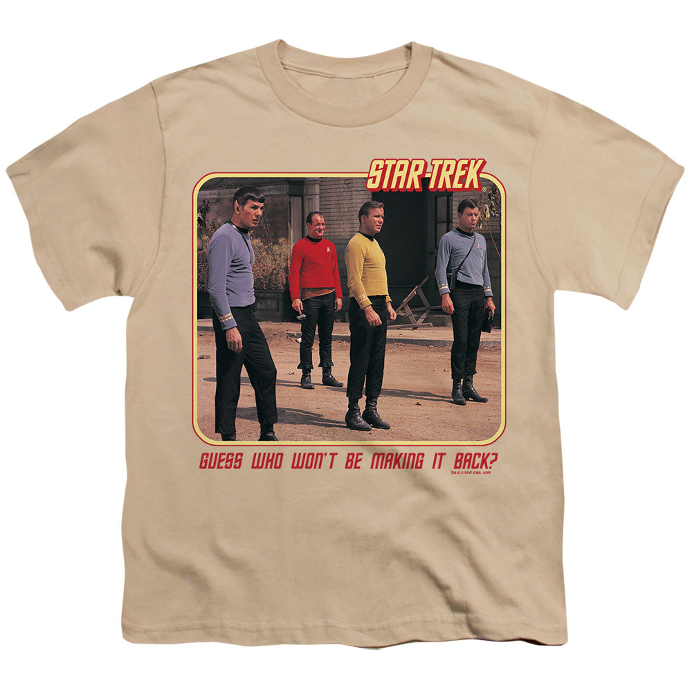 Star Trek Red Shirt Blues Licensed Kid's T-Shirt (Ages 4-7) XL