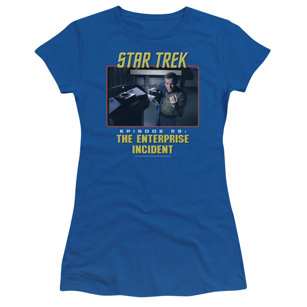 St Original The Enterprise Incident Licensed Women's T-Shirt Juniors MD-XL