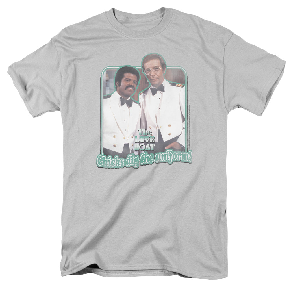 Love Boat Dig The Uniform Licensed Adult Unisex T-Shirt Regular Fit Tee SM-3X