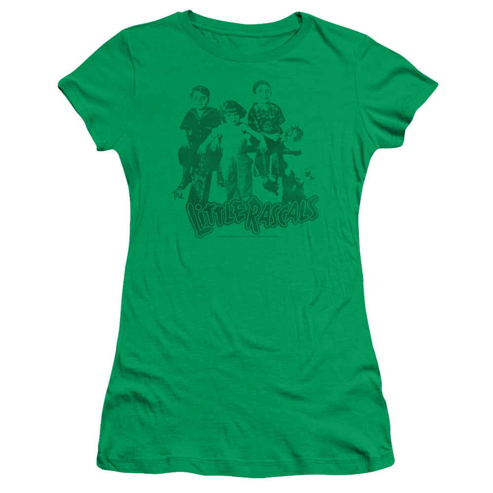 Little Rascals The Gang Licensed Women's T-Shirt Juniors LG