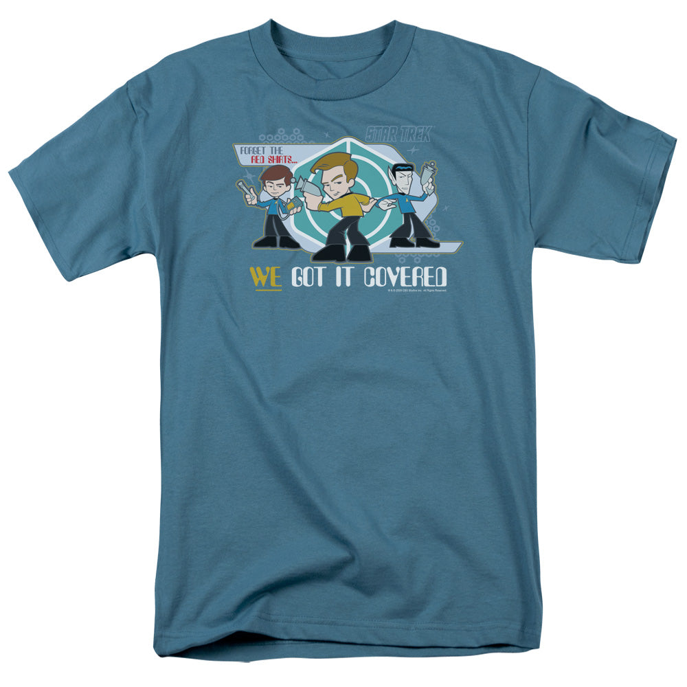 Quogs We Got It Covered Licensed Adult Unisex T-Shirt Regular Fit Tee SM-3X