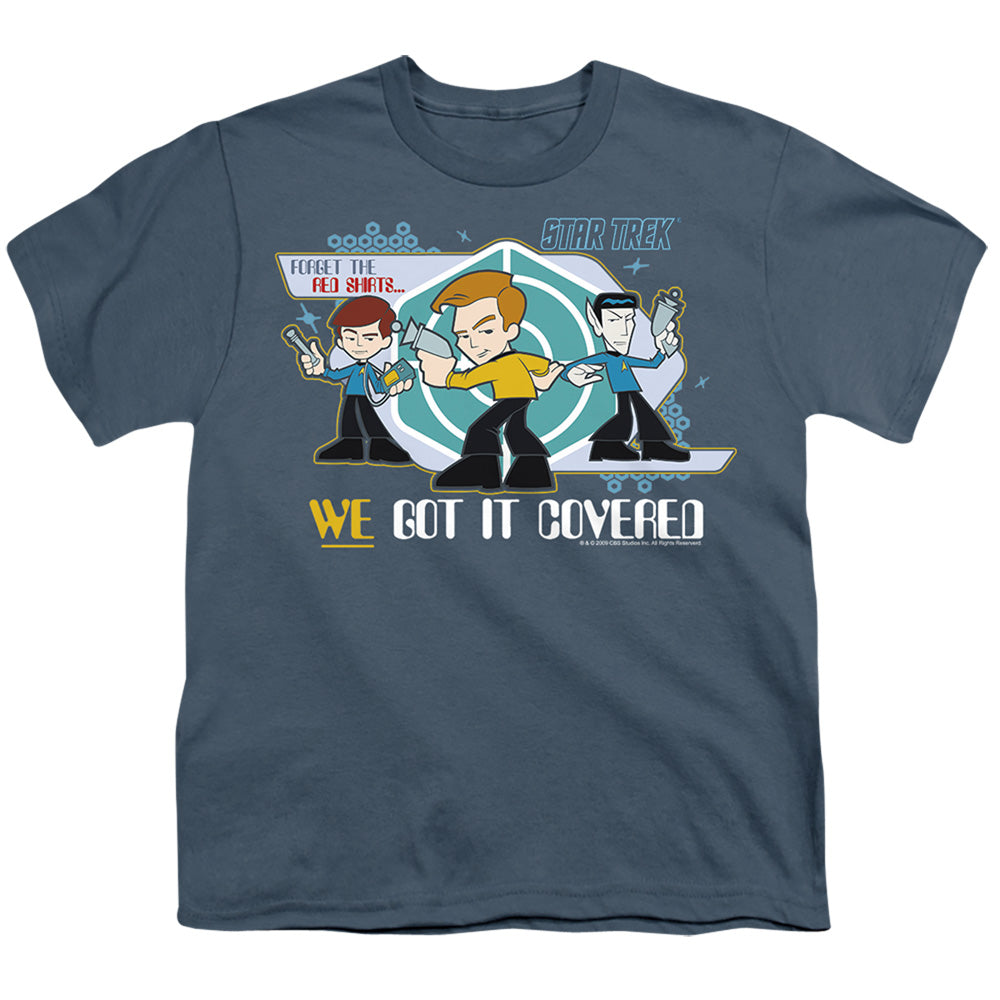 Quogs We Got It Covered Licensed Kid's T-Shirt (Ages 4-7) XL