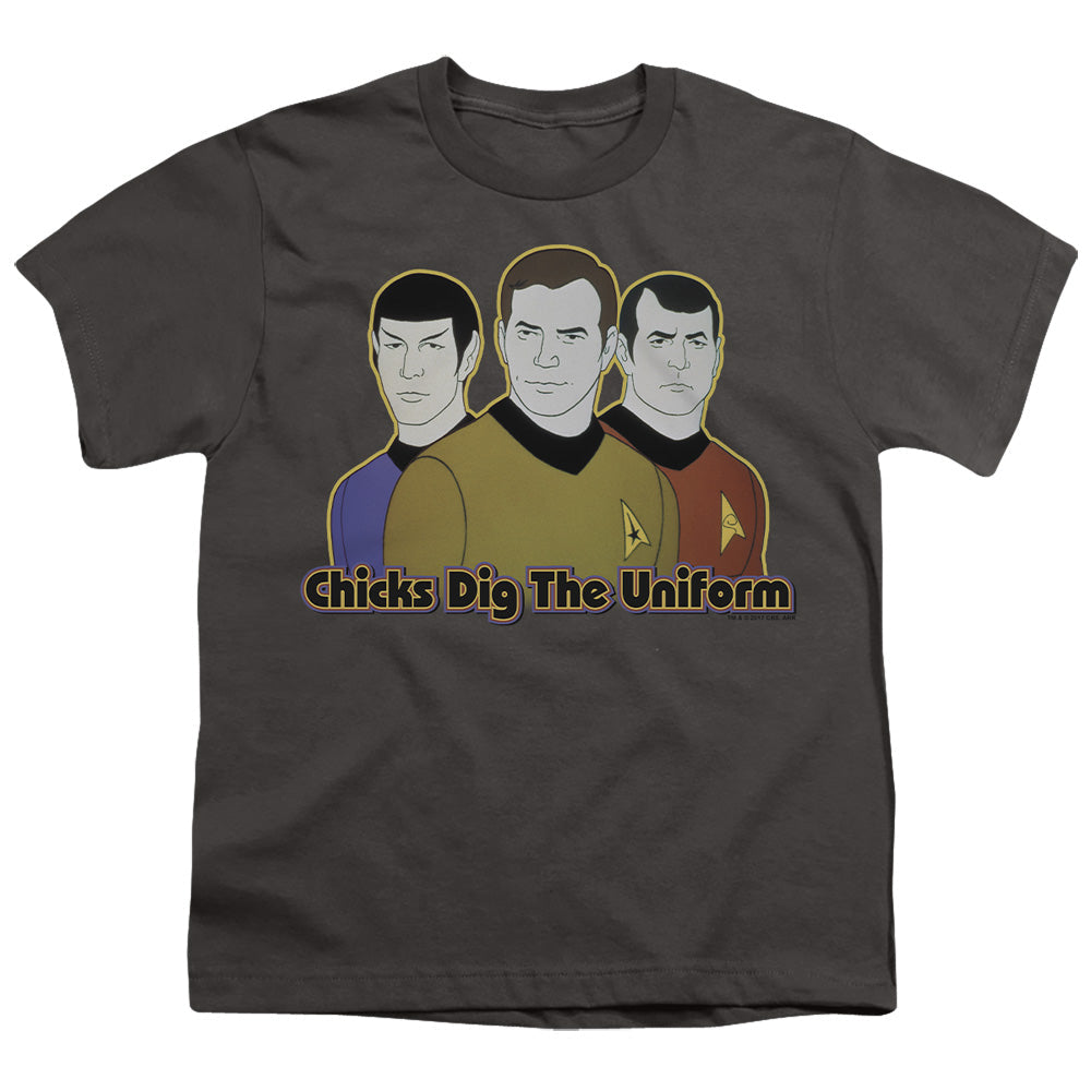 Star Trek Dig It Licensed Kid's T-Shirt (Ages 4-7) XS-XL