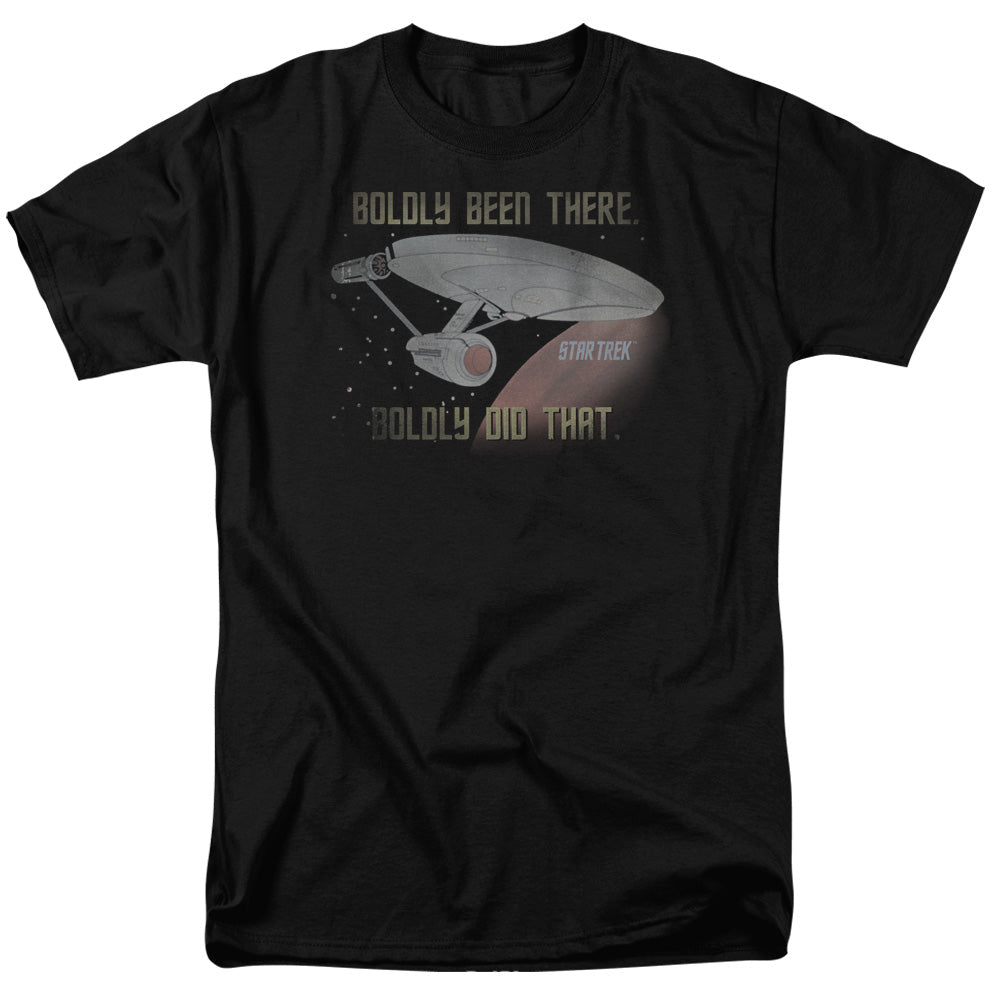 Star Trek Boldly Did That Licensed Adult Unisex T-Shirt Regular Fit Tee SM-3X