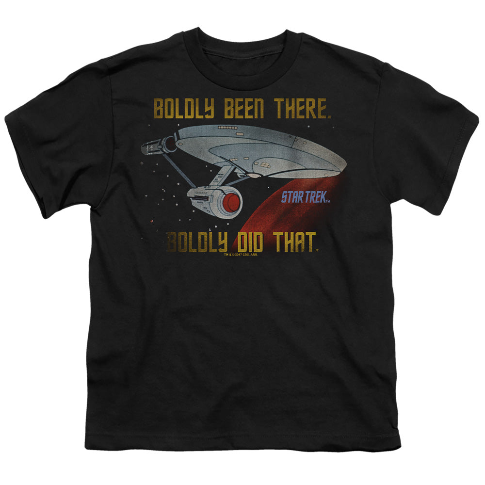 Star Trek Boldly Did That Licensed Kid's T-Shirt (Ages 4-7) XS-XL