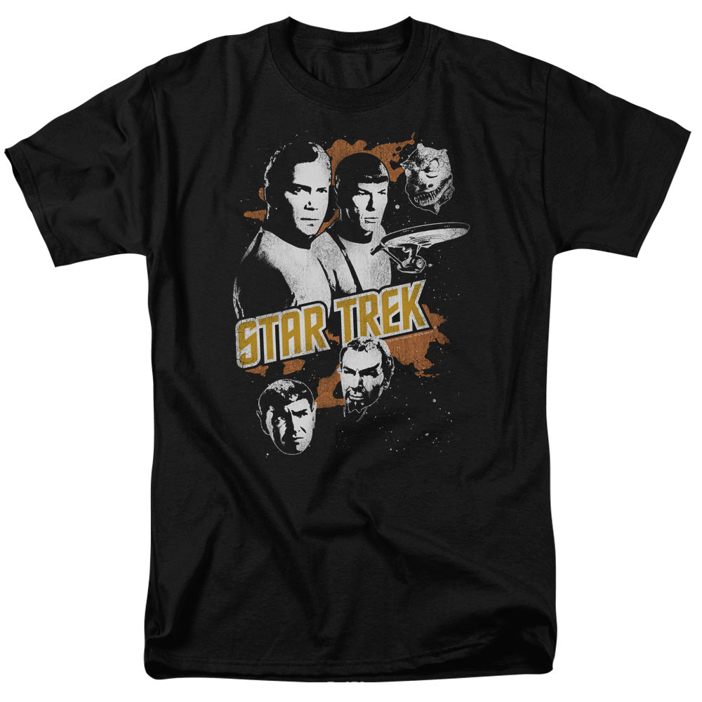 Star Trek Graphic Good Vs Evil Licensed Adult Unisex T-Shirt Regular Fit Tee