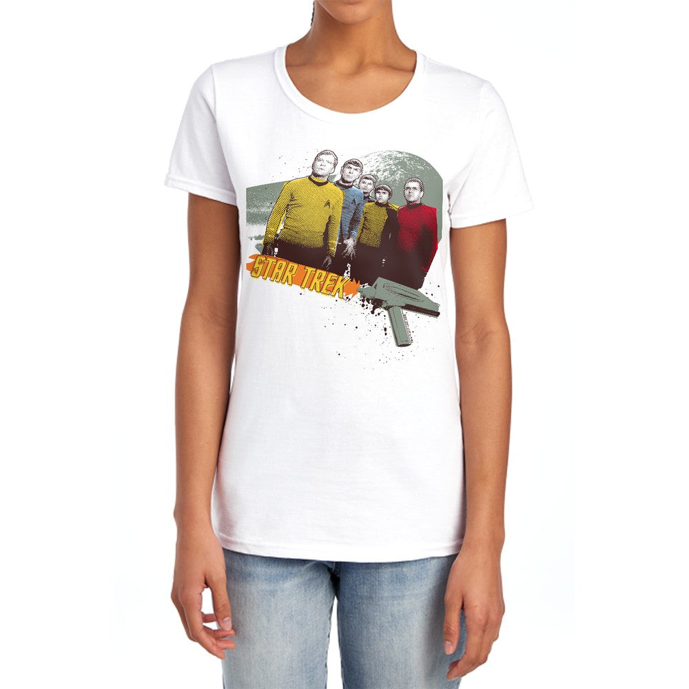 Star Trek Strange New Worlds Licensed Women's T-Shirt Regular Fit LG