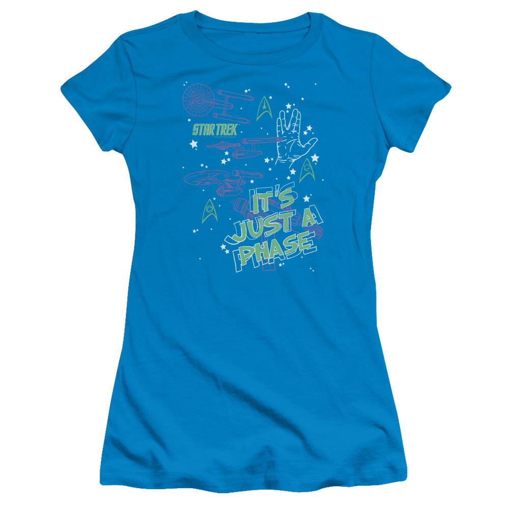 St Original Just A Phase Licensed Women's T-Shirt Juniors SM-XL