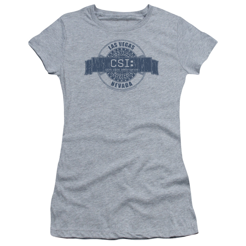 Csi Vegas Badge Licensed Women's T-Shirt Juniors MD-XL