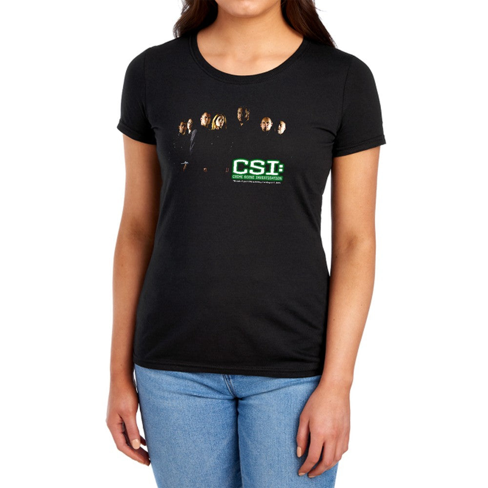 Csi Shadow Cast Licensed Women's T-Shirt Regular Fit LG