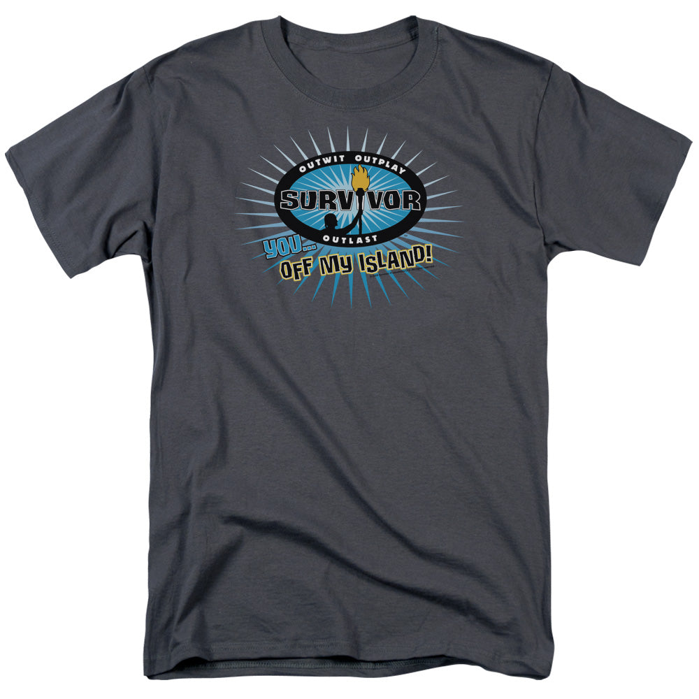 Survivor Off My Island Licensed Adult Unisex T-Shirt Regular Fit Tee SM-3X