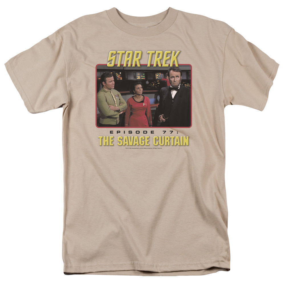 Star Trek The Savage Curtain Licensed Adult Unisex T-Shirt Regular Fit Tee SM-3X