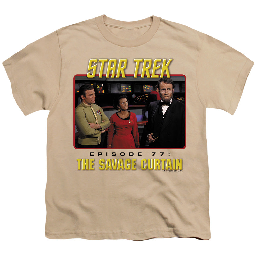 Star Trek The Savage Curtain Licensed Kid's T-Shirt (Ages 4-7) XL