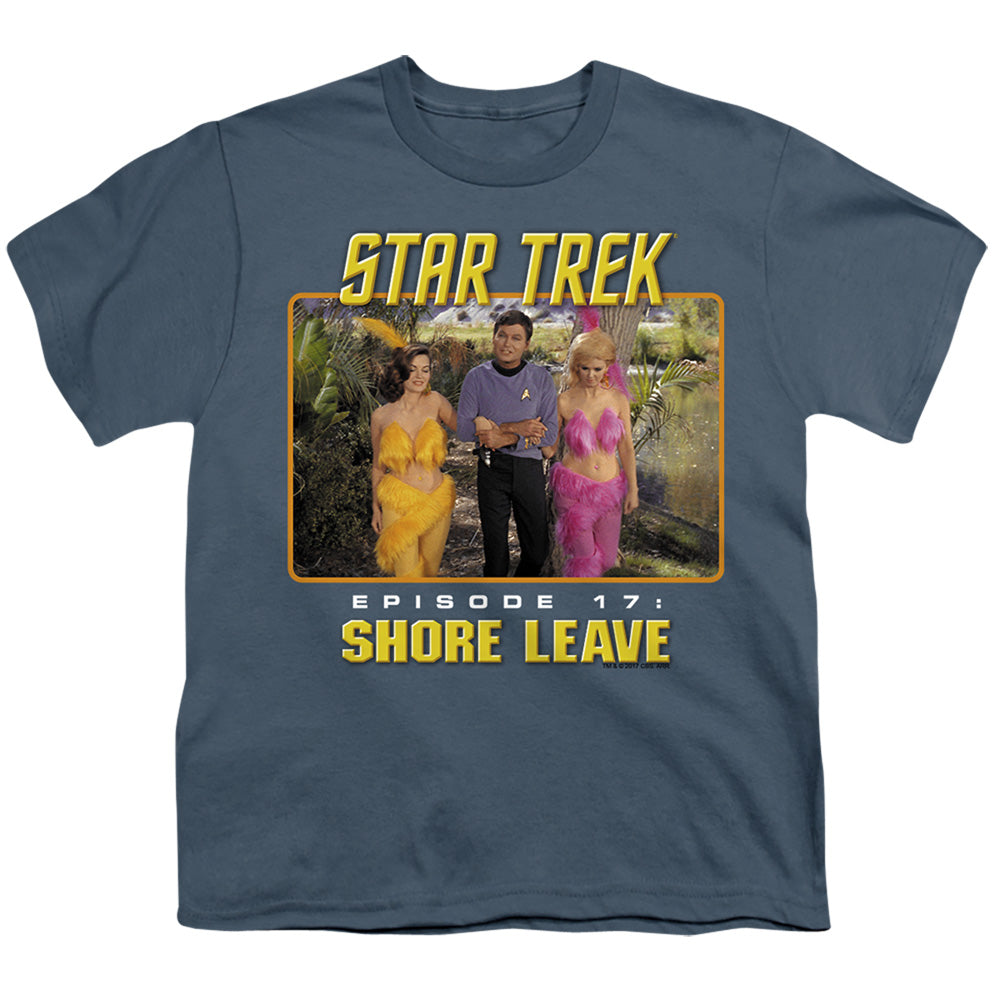 St Original Shore Leave Licensed Kid's T-Shirt (Ages 4-7) XL