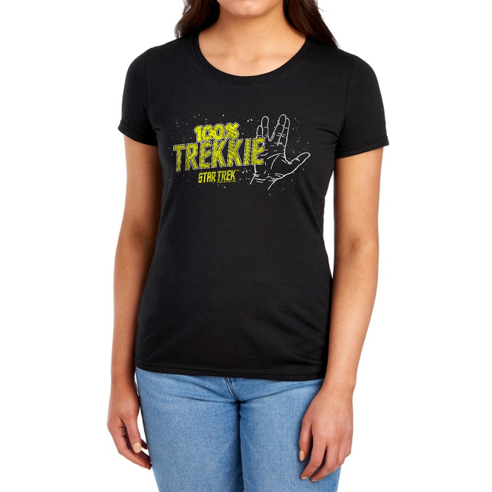 Star Trek Trekkie Licensed Women's T-Shirt Regular Fit SM-XL