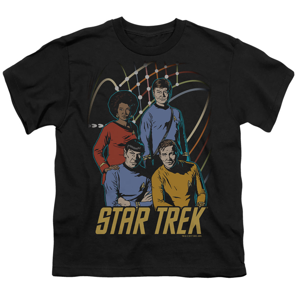 Star Trek Warp Factor 4 Licensed Kid's T-Shirt (Ages 4-7) SM-XL