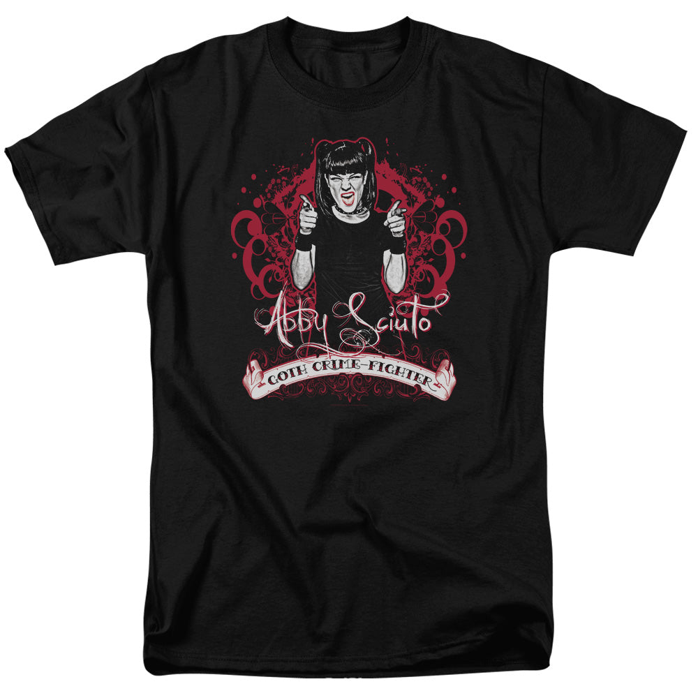 Ncis Goth Crime Fighter Licensed Adult Unisex T-Shirt Regular Fit Tee SM-3X