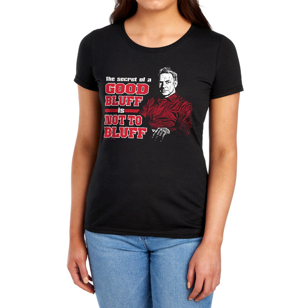 Ncis No Bluffing Licensed Women's T-Shirt Regular Fit LG
